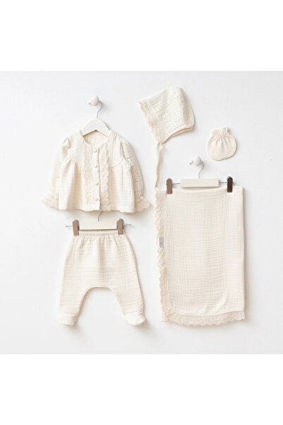 Mini Miniycool 6015 Mnz Brand Muslin Bodysuit Boxed Set 0-3 Months