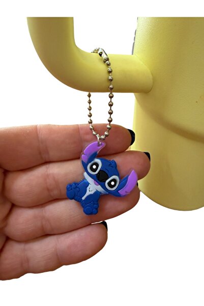Buki'nin Atölyesi Figürlü Pipetli Termos Charmı / Termos Süsü / Kulp Süsü Stitch