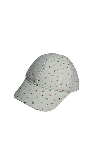 Kitti Spteks 1-3 Years Old Girls' Green Color Crispy Floral Print Patterned S...