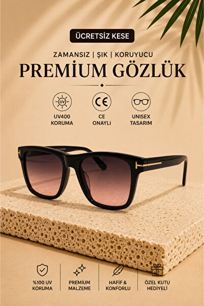 WATCHOFROYAL Royal Eyewear RE1054 Degrade Kırmızı Güneş Gözlüğü