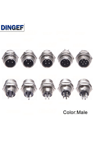 Choice 6PIN 1Set 1Set/lot GX12 2/3/4/5/6/7 Pin Male + Female 12mm L88-93 Circ...