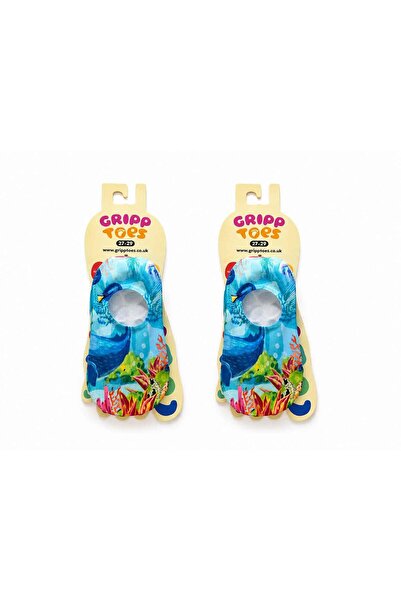 GrippToes Kaymaz Damla Tabanlı Deniz&Havuz Çorabı B1