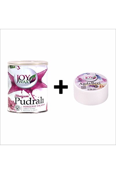 JOYWAX Joy Wax Konserve Sir Agdapudralı 800ml 25mt Ağda Bezi