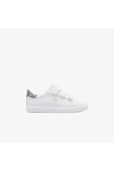 Lacoste Powercourt Çocuk Beyaz Sneaker