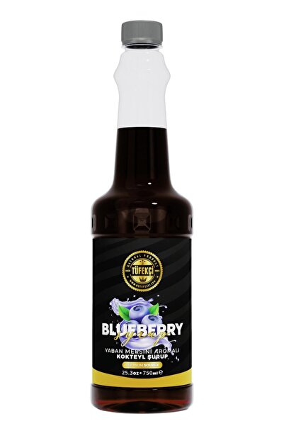 By Tüfekçi Yaban Mersini Aromalı Kokteyl Şurubu 75 Cl