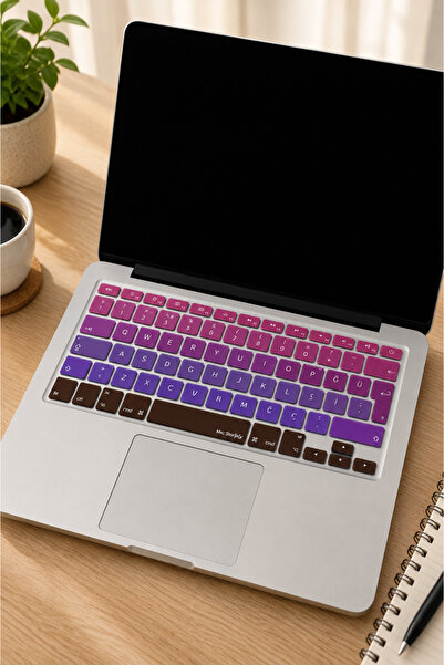 Mcstorey Macbook Air Pro Klavye Koruyucu (TÜRKÇE Q) (ESKİ USB'Lİ MODEL 2008-2...