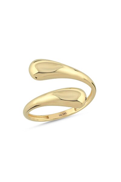 Sembol Gold 14 Ayar Modern Açık Form Altın Yüzük 1.80 Gram