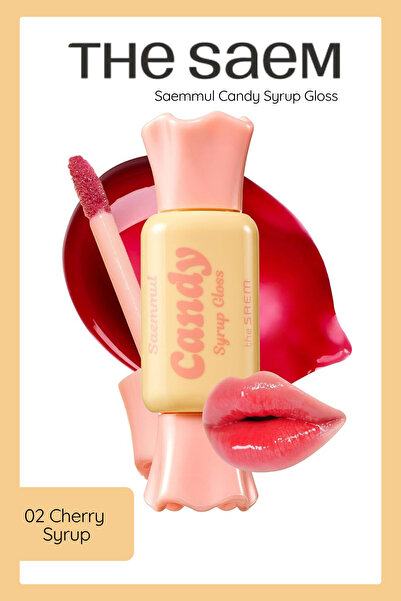 THE SAEM Saemmul Candy Syrup Gloss - Dudakları Dolgunlaştıran Lip Gloss - 02 ...