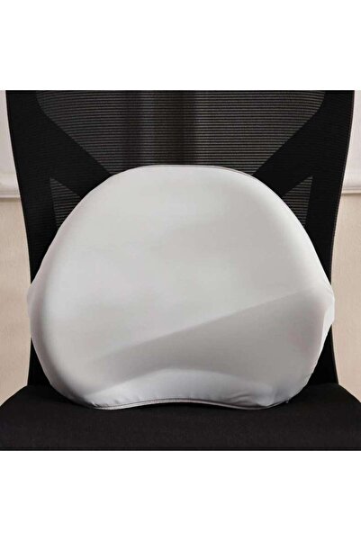 PAN HOME وسادة ظهر من الفوم المبرد كلاودريست 45×35 سم - رمادي فاتح
