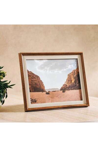 PAN HOME Claymore Photo Frame 18x23cm - Brown