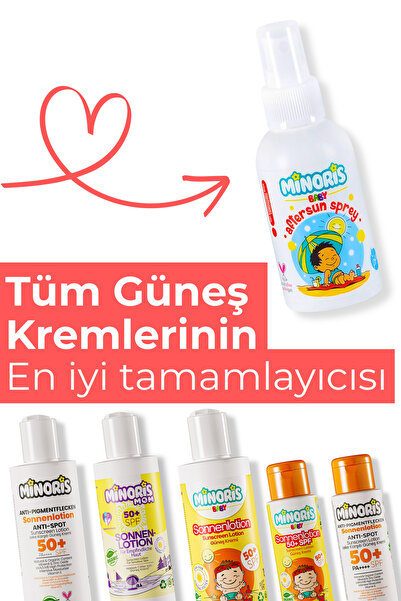 Minoris Baby After Sun Sprey 100ml Güneş Sonrası Nemlendirici