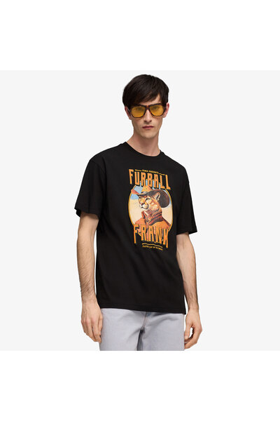 Puma Graphic Men's Black T-Shirt