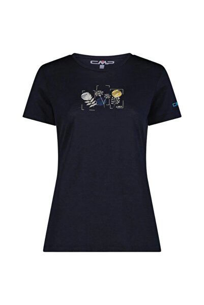CMP Tricou de damă 32T7166 SS 2025-Albastru marin-M
