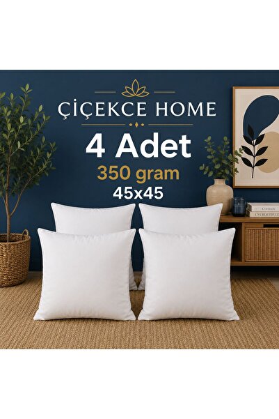 Genel Markalar Kırlent Kılıfı Iç Yastığı 1.kalite Boncuk Silikonlu 350 gr 45x...