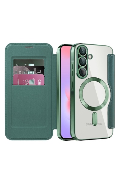 SKYDDAR INNOVATION Husă pentru Samsung Galaxy A37 5G, SmartMag Book, Magsafe,...