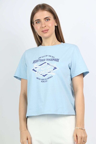 mica Casual Cotton Short-Sleeve Top