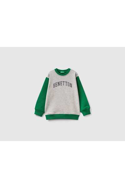 United Colors of Benetton سترة قطنية طويلة الأكمام
