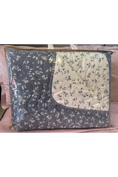 ŞENER HOME Pamuklu Tek Kişilik Çift Taraflı Lavinya Kapitone Çok Amaçlı Örtü 160x230 Cm.