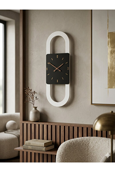SERENGETI ART BERLİN AHŞAP SALON DUVAR SAATİ PİLLİ (LEDSİZ) QUARTZ ULTRA SESS...
