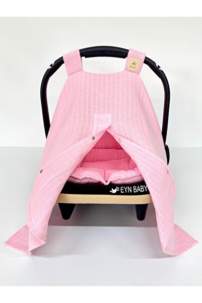 Puro Cotone 100% Cotton Muslin Baby Stroller Cover and Stroller Cushion Light...