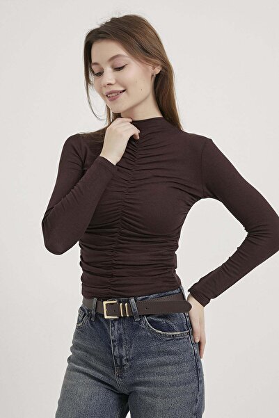 Arma Life ARMALIFE 0145 BODY TRANSPARENT DE DAMĂ CU GULER ÎNALT ȘI DETALII ST...