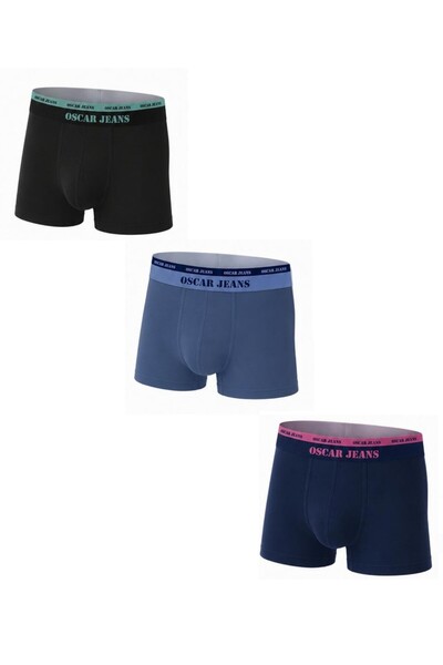 OSCAR JEANS Diamond Collection Cotton Modal Men's Underwear Boxer Trunks Luxu...