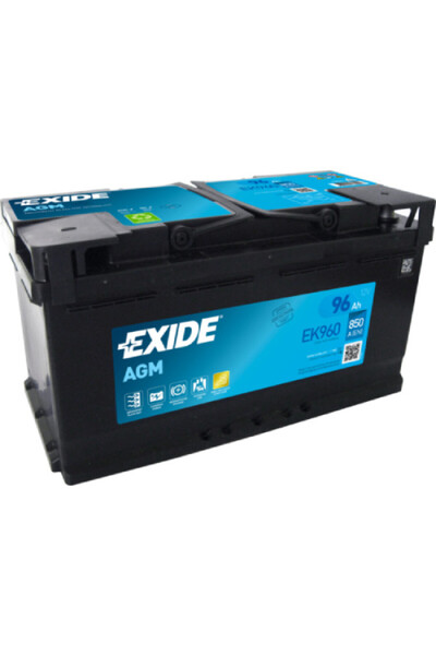 EXIDE Baterie auto AGM 96Ah 12V EK960