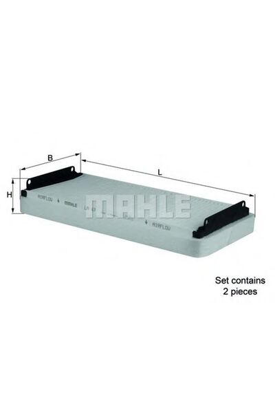 Mahle Original Филтър, въздух за вътрешно пространство LA 47/S