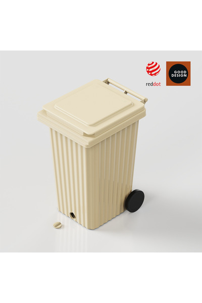 Wave Bin Pubela Europubela AETA 240 L galben – super rezistenta, design premi...