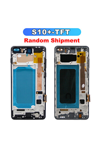 choice2 Black With Frame Screen with Frame for S10 Plus G975 G975F SM-G975F L...