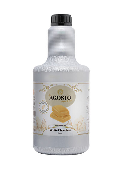 AGOSTO Profesyonel Beyaz Çikolata Sos 2.5 kg