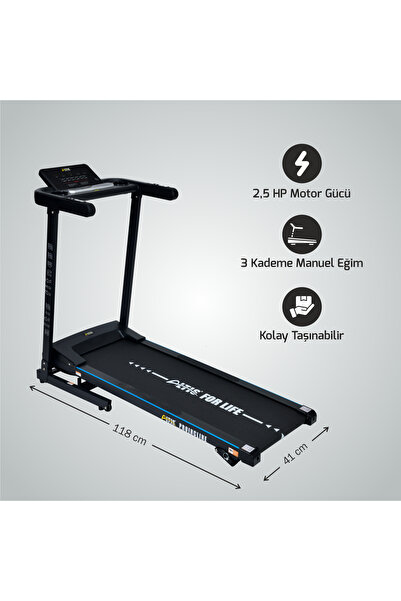 ALTIS Proincline Manuel Eğimli 2,5 Hp Koşu Bandı