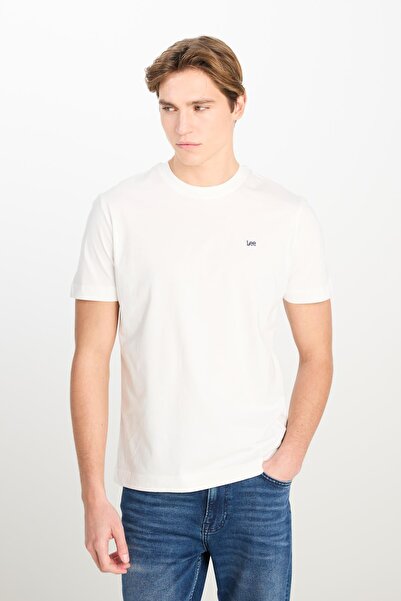Lee Standardni kroj Normal kroj okrugla kragna Pamuk lu T-shirt