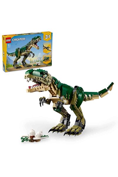 LEGO Creator 3 в 1 T. rex 31151 - Фигурка на Трицератопс/Птеродактил за деца ...