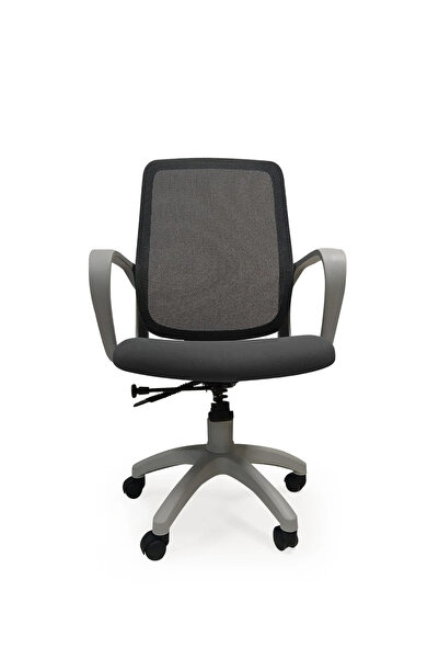 Ivo Office Joy Gri Çalışma Koltuğu | Toplantı Koltuğu | Ofis Koltuğu | Plasti...