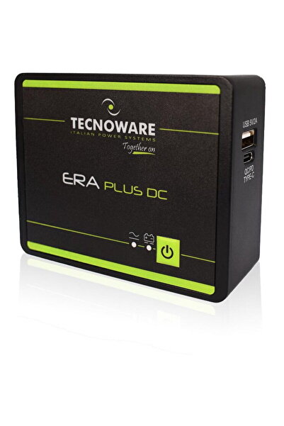 Tecnoware Преносим 25 W с USB-C/USB-A, батерия 5200 mAh и разширено резервно ...