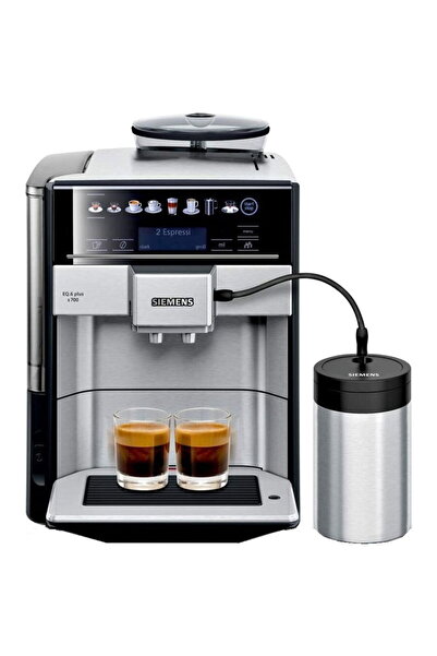 Siemens Espressor Automat Boabe EQ.6 plus s700 TE657M03DE, 1600W, 15 Bar, 1.7...