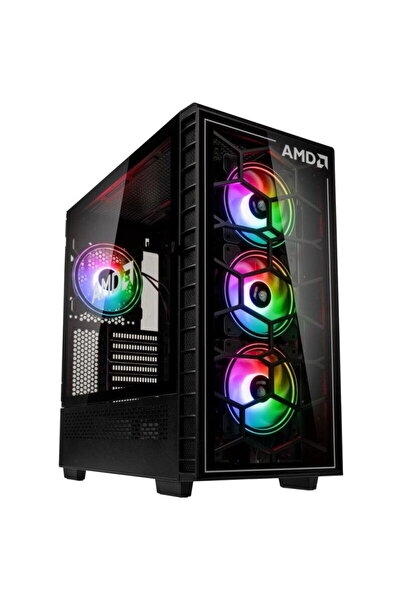 Kolink Carcasa Observatory Y AMD SE, ARGB Mid-Tower, Negru