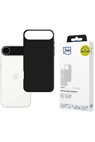 3MK iPhone 17 Air - Carcasă Mată - Negru
