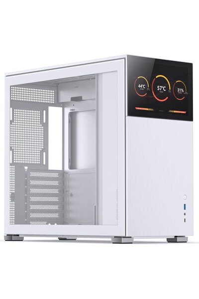 jonsbo D41 Screen ATX Temp G alb