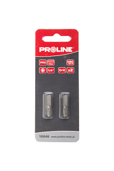 Proline Μύτη 1/4 " PH1 μήκος=25mm 2 τεμάχια s2 blister