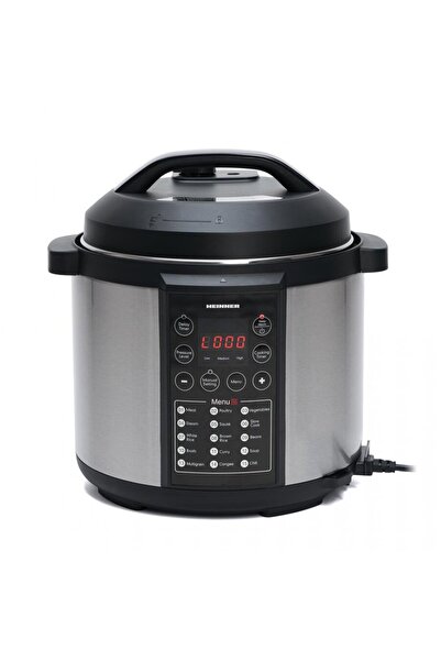 Heinner HPCK-6IX, 3.8 L, 15 programe, Vas antiadeziv detasabil, Presiune regl...