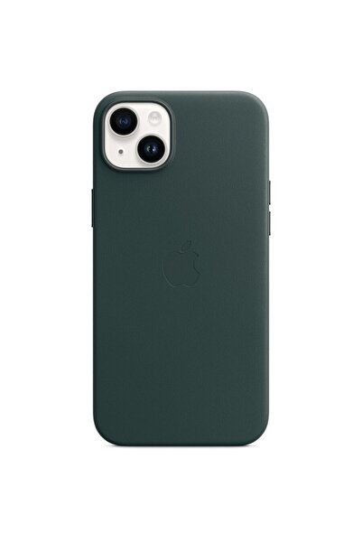 Apple Husă din piele MagSafe pentru iPhone 14 Plus - Verde Pădure