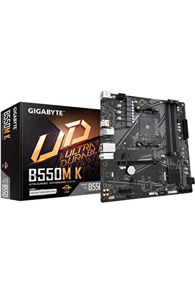 Gigabyte B550M K, AMD B550, Socket AM4, mATX