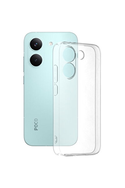 Techsuit Husa pentru Xiaomi Poco X8 Pro - Clear Silicone - Transparent