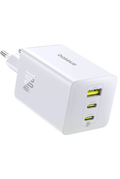 Baseus EnerFill FE11, 100W, 2xUSB-C, 1xUSB, GaN6, Alb
