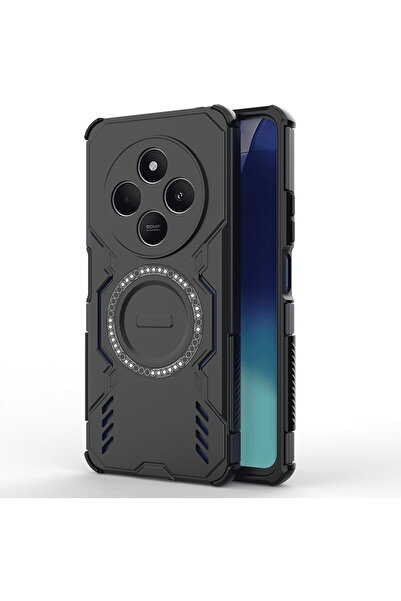 Techsuit Husa pentru Xiaomi Redmi 14C / Poco C75 - ArmorMag Case - Black