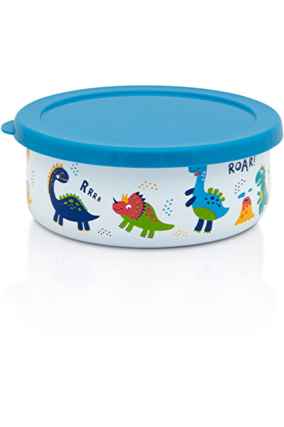 Metalac Recipient multifuncțional 0.75l cu capac Dino Metalacemail/14cm/0.75l