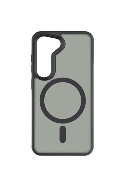 3MK Magsafe for samsung galaxy s24 s921, 3mk, smoke magcase, black