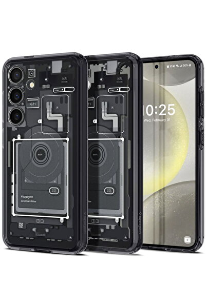 Spigen Husă pentru Samsung Galaxy S24 - Ultra Hybrid Zero One - Negru Mat